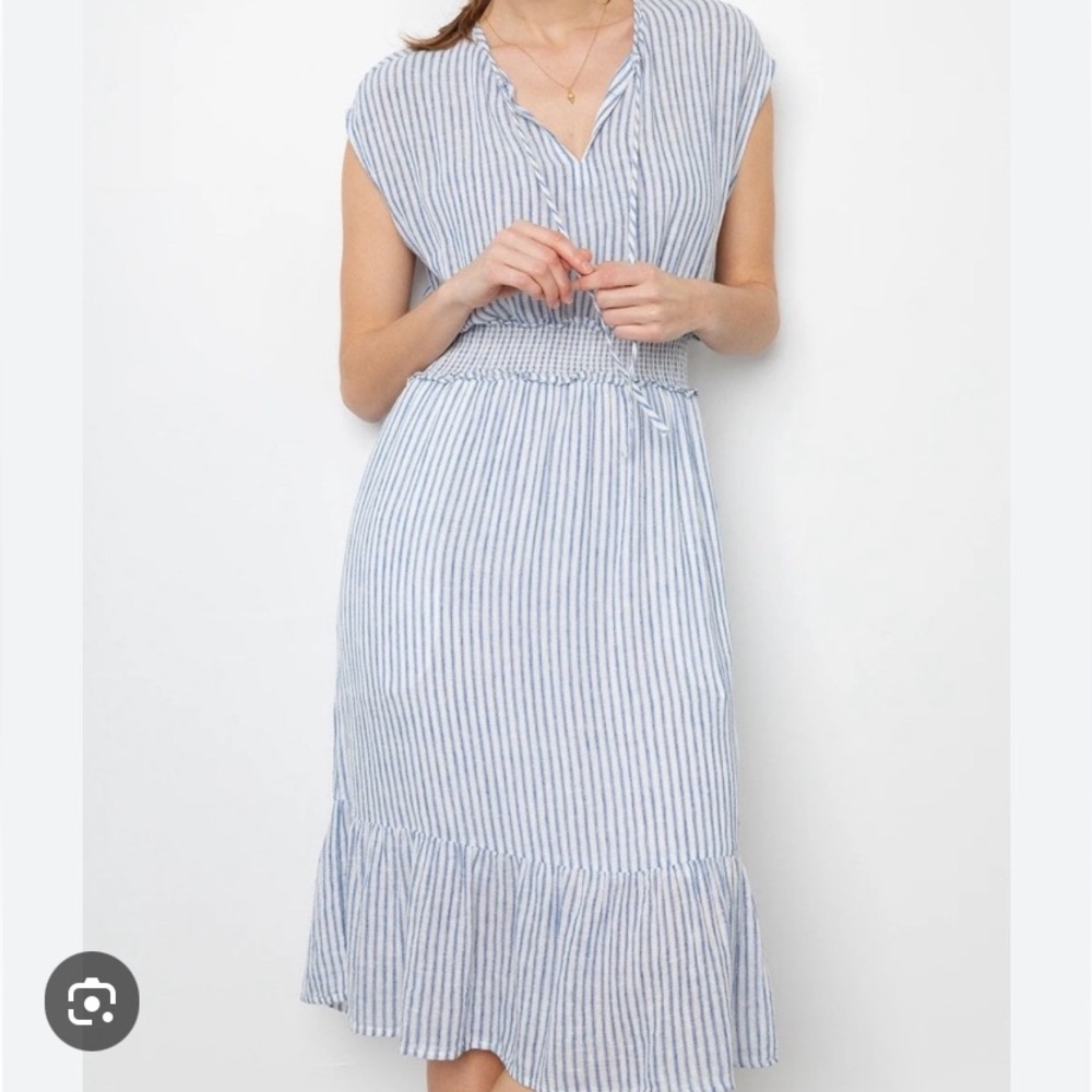 Rails Ashlyn Fremont Blue and White Striped Dress